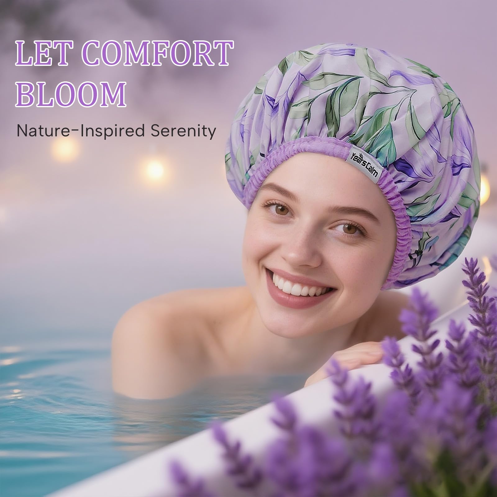 Years calm spa bath use demonstrating steam protection