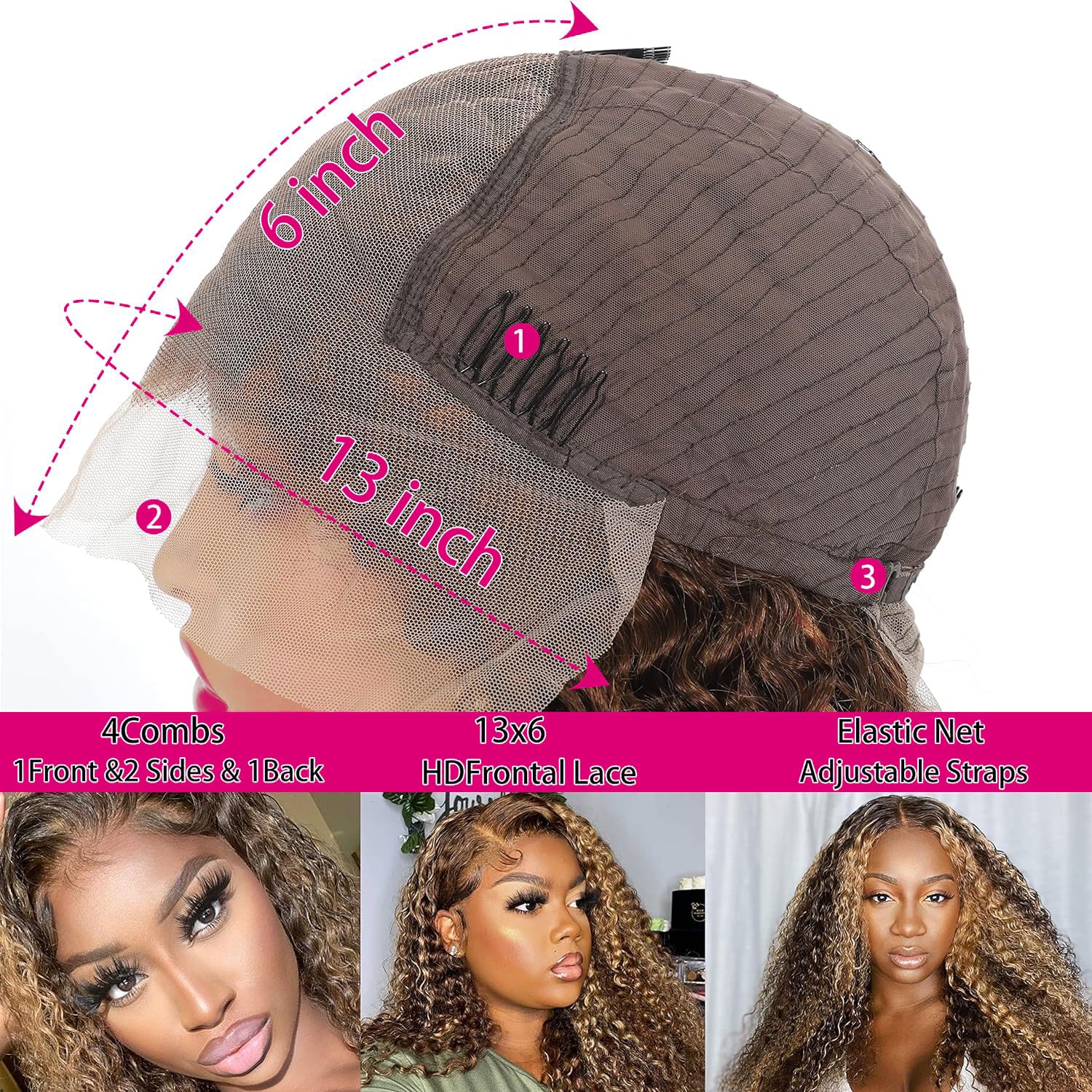 Yeeaak honey blonde color closeup showcases warm highlight effect