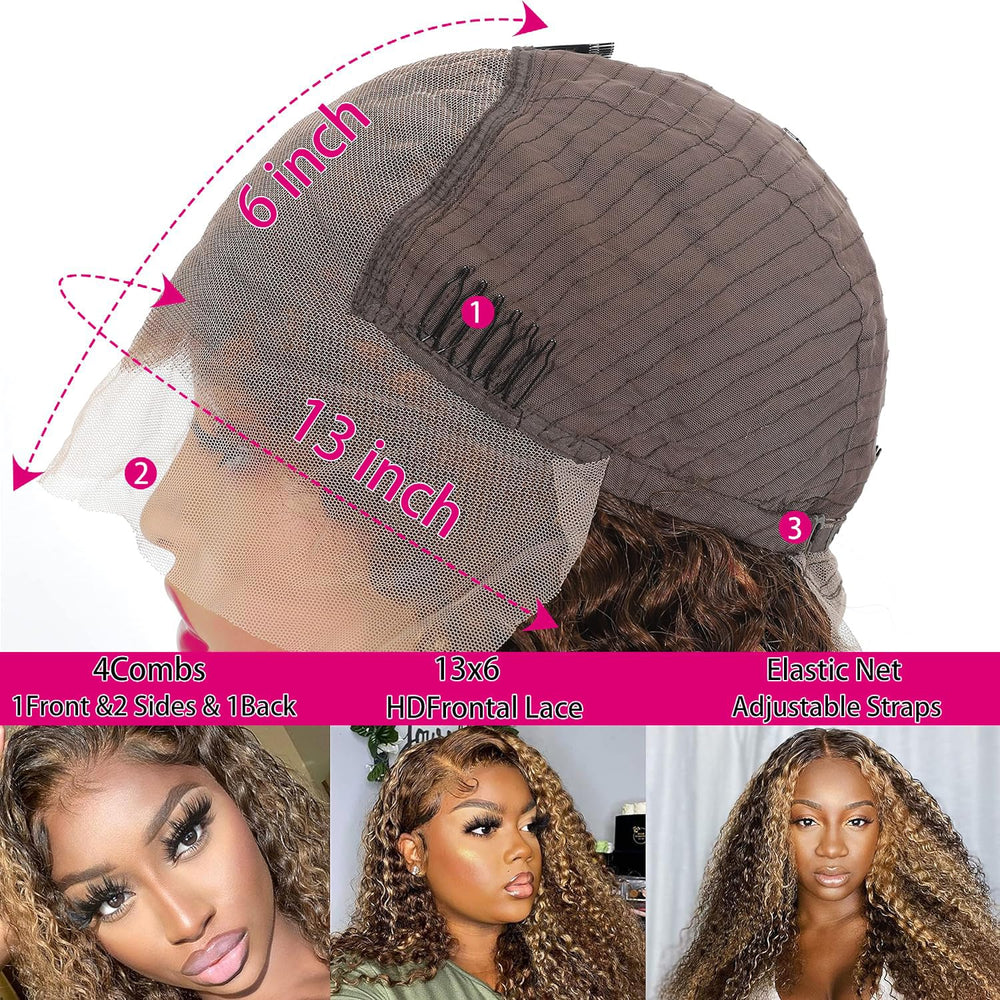 Yeeaak honey blonde color closeup showcases warm highlight effect