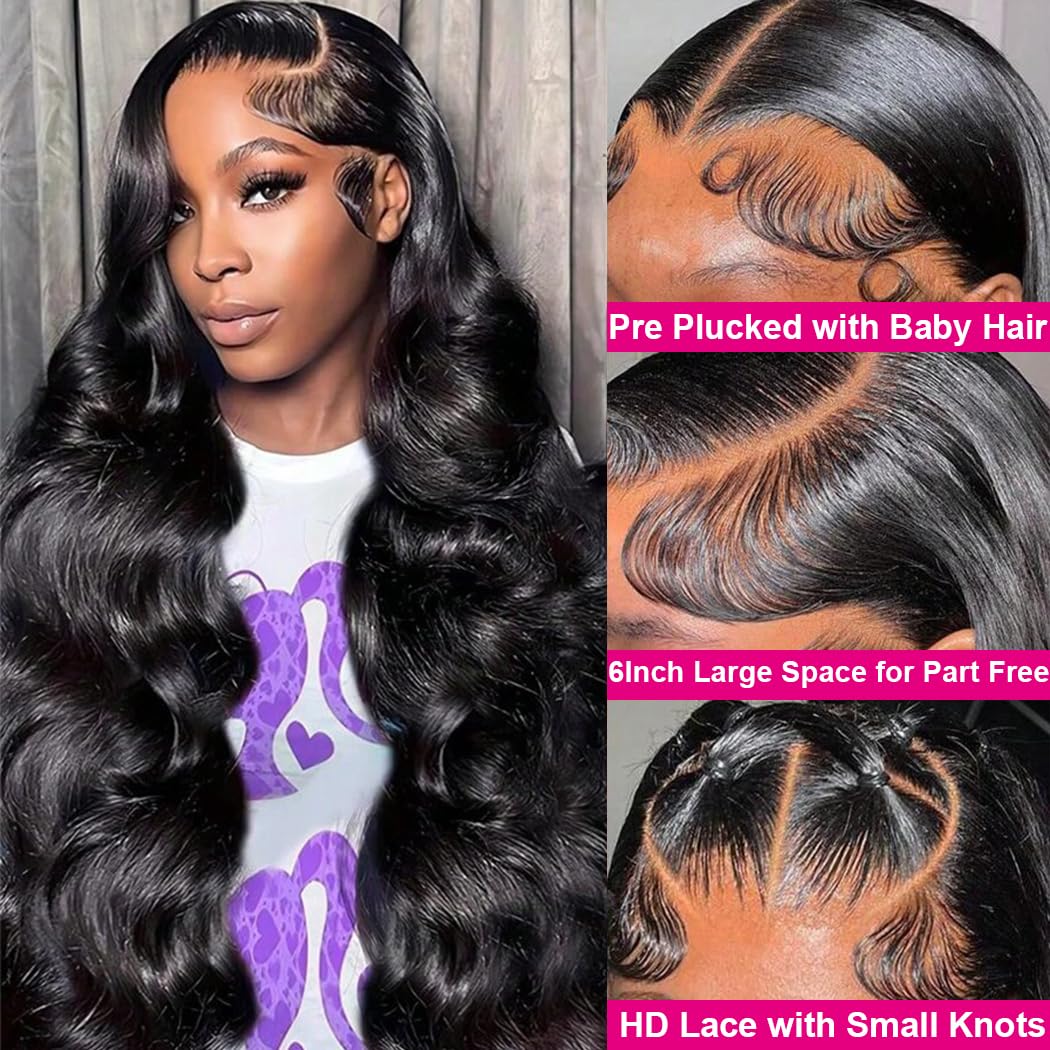 Yeelice Hair HD transparent lace demonstrates seamless part for natural-looking scalp.