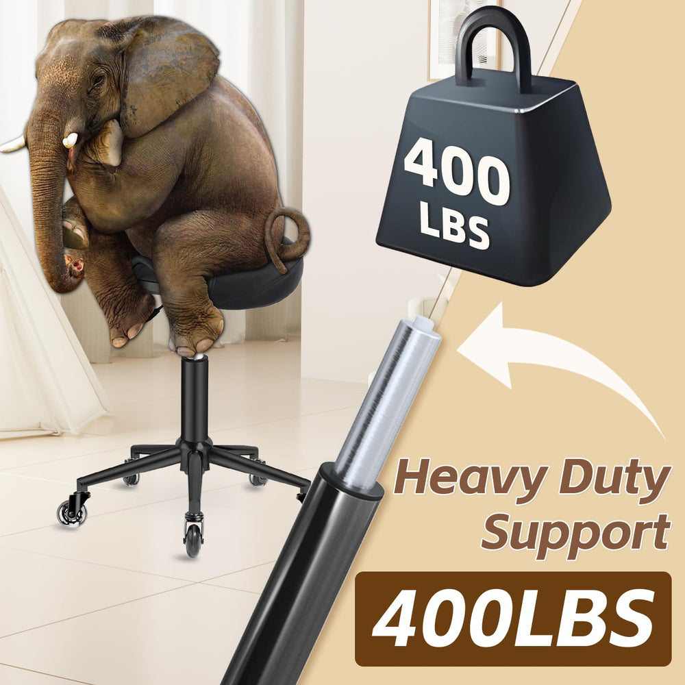 YEEZEE Saddle Stool no-tools assembly saves setup time