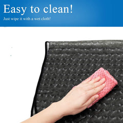 YELEGAI easy-clean barber cape emphasizes simple maintenance with wipe-clean surfaces between clients.
