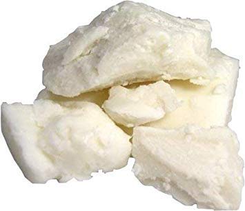Yellow Brick Road Shea Butter in use on skin for nourishment.