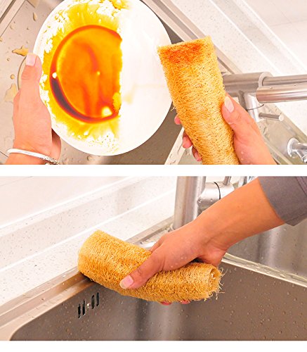 YEMTAL loofah for kitchen and bath—versatile scrubbing and cleansing