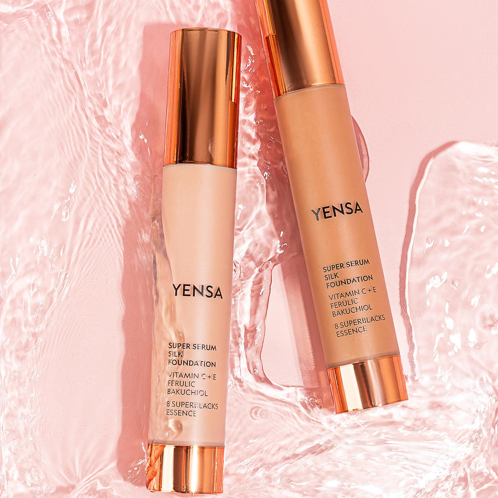 YENSA Tone Up Primer and foundation routine image for flawless base application