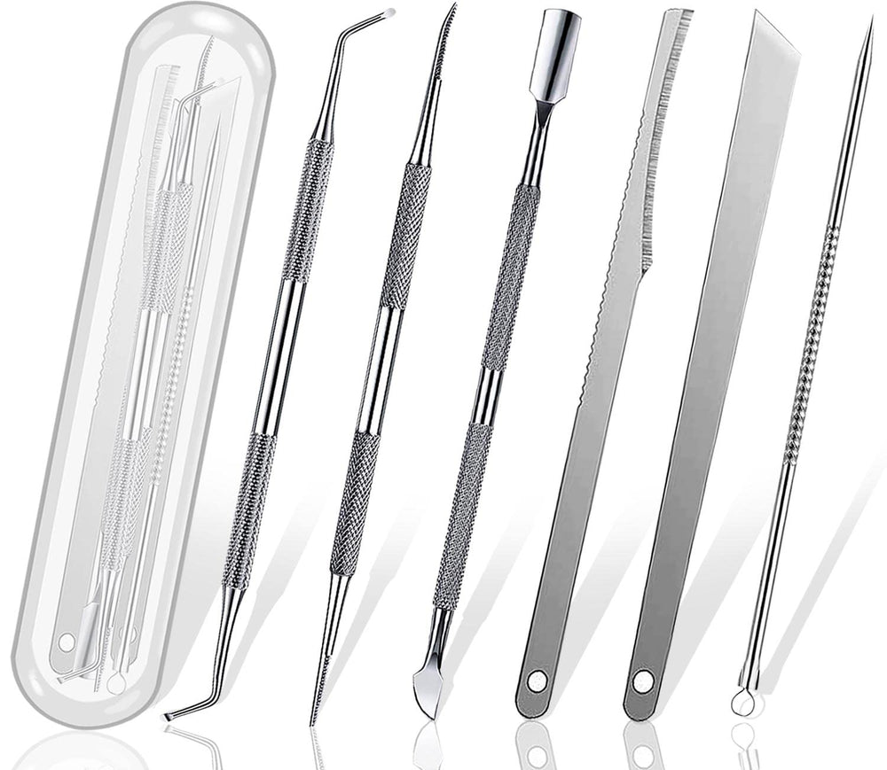 yeoeigm 6pcs ingrown toenail tool set box for precise at-home pedicure care.