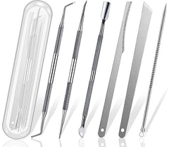 yeoeigm 6pcs ingrown toenail tool set box for precise at-home pedicure care.