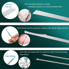yeoeigm portable storage bag keeps tools organized for travel-friendly nail care.