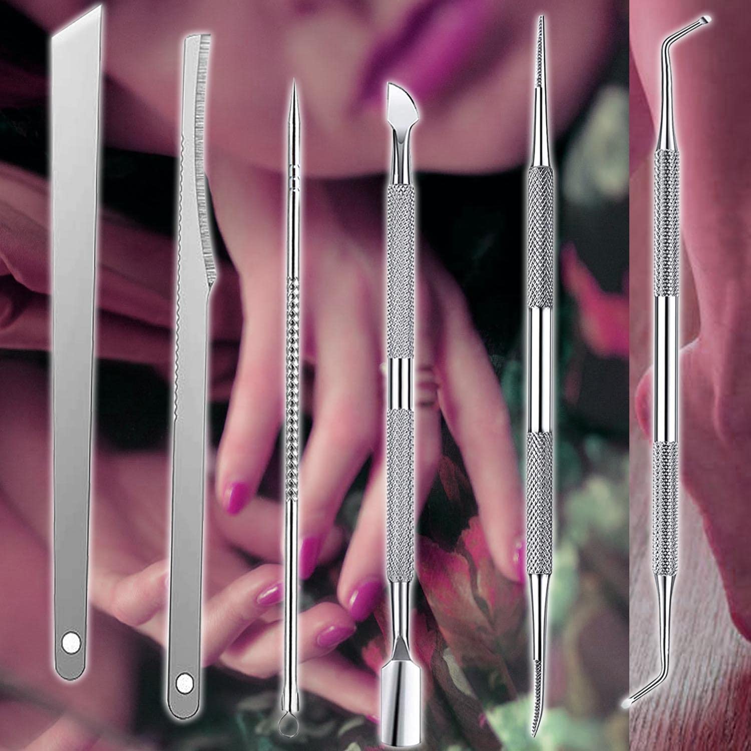 yeoeigm professional surgical stainless steel tools offer durable pedicure support.