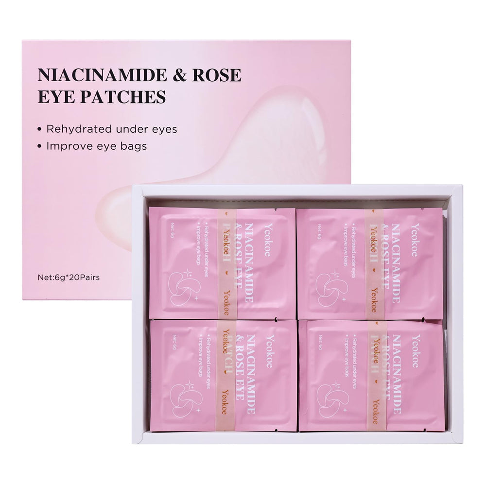Yeokoe eye mask after use refreshes appearance and comfort.