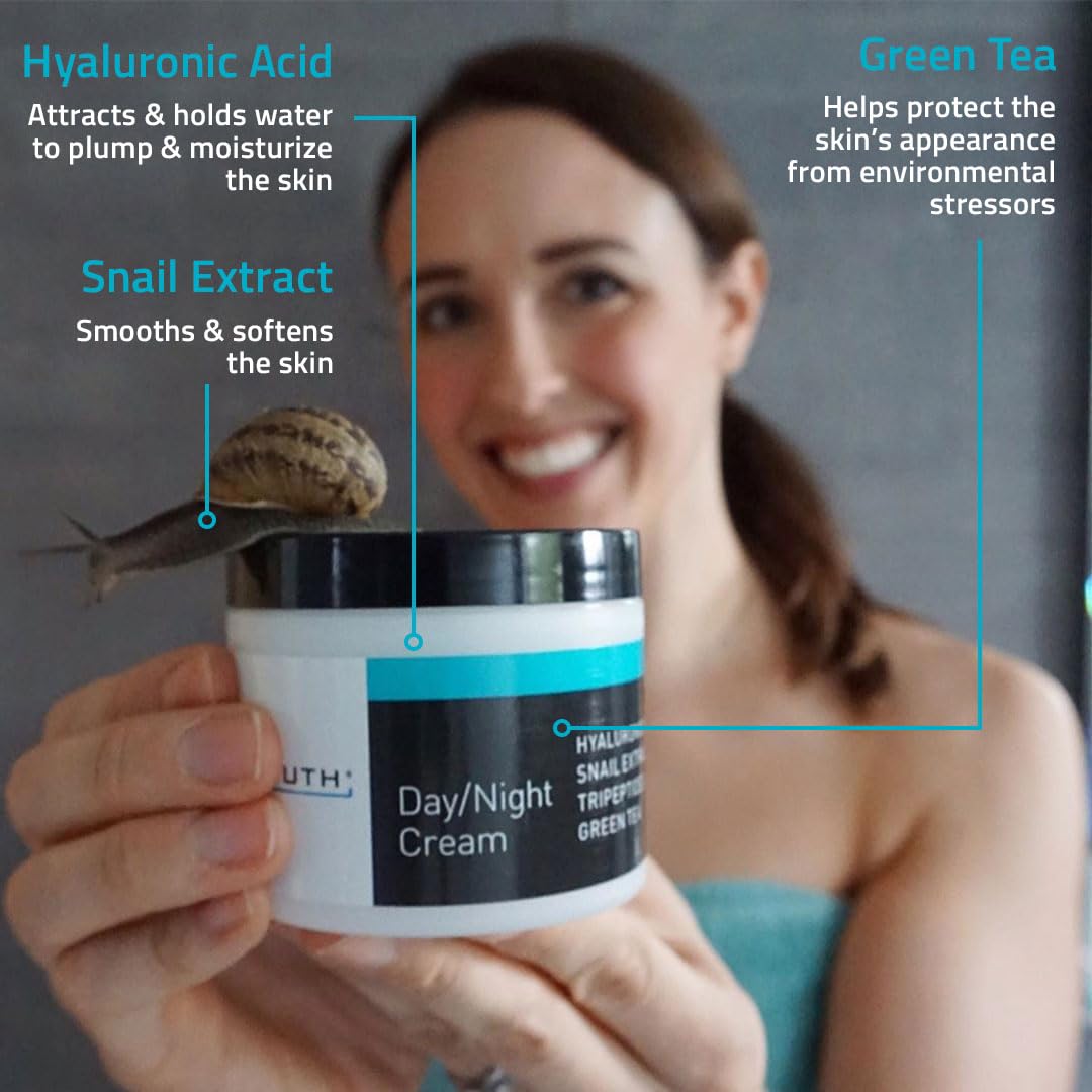 YEOUTH Fragrance-free face cream packaging – lightweight, non-irritating.