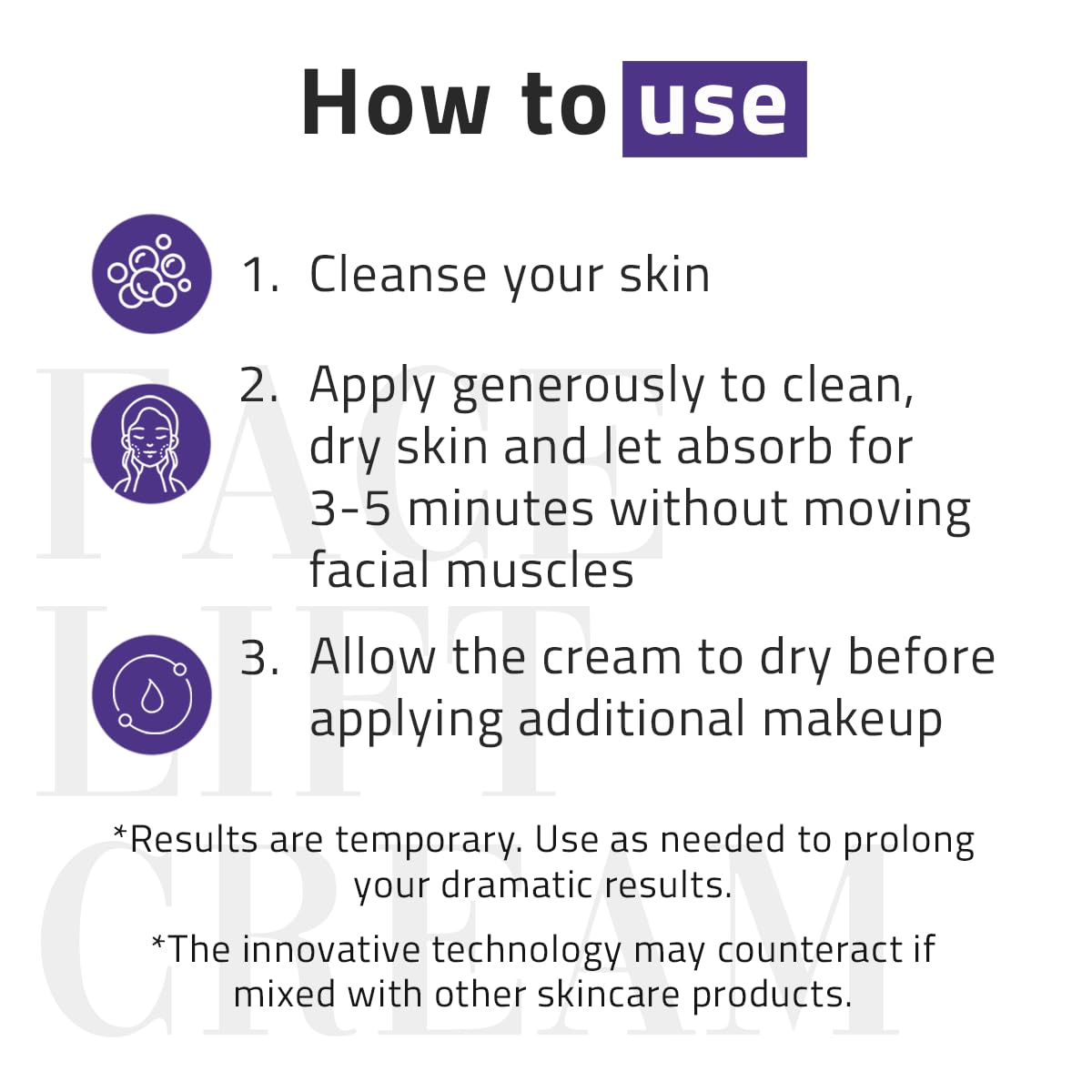 YEOUTH Instant Face Lift Cream close-up texture for quick absorption.