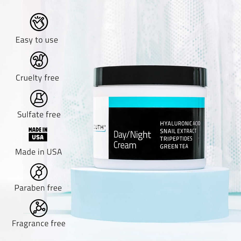 YEOUTH USA-manufactured skincare label – quality, globally sourced ingredients.