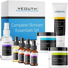 YEOUTH Vitamin C Cleanser bottle; refreshing start for smoother, brighter skin.