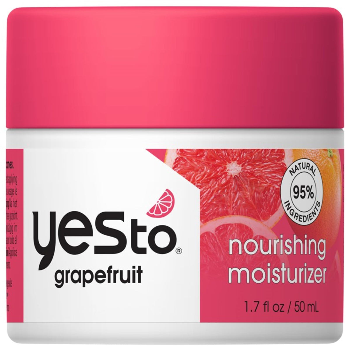 Yes To Grapefruit Nourishing Moisturizer tube application shows lightweight gel texture for daily hydration and glow