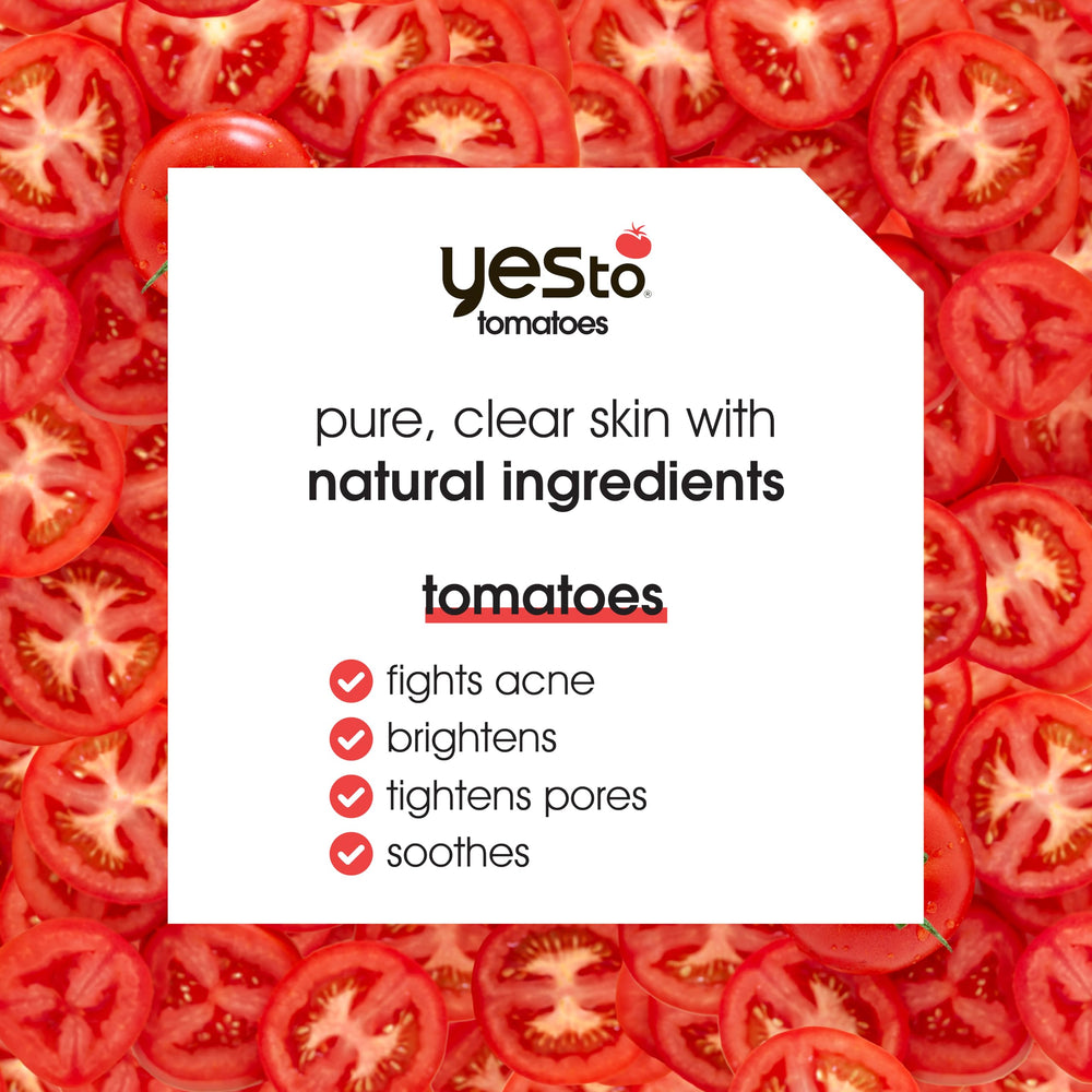 Yes To Tomatoes wipe on-the-go for a quick skin refresh.