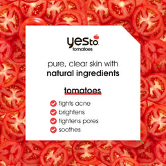 Yes To Tomatoes wipe on-the-go for a quick skin refresh.