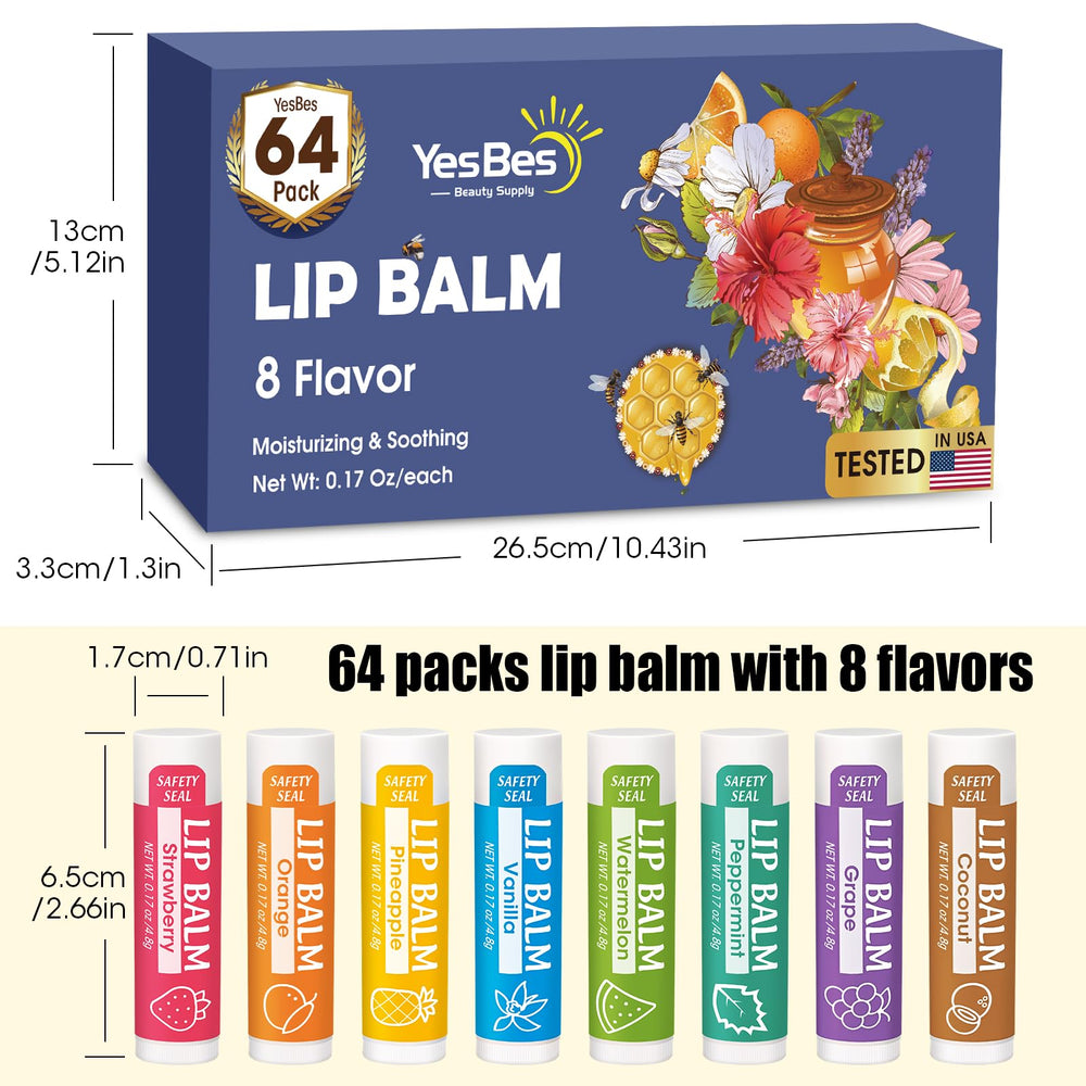 YesBes strawberry flavor balm delivers gentle hydration with a subtle sweetness