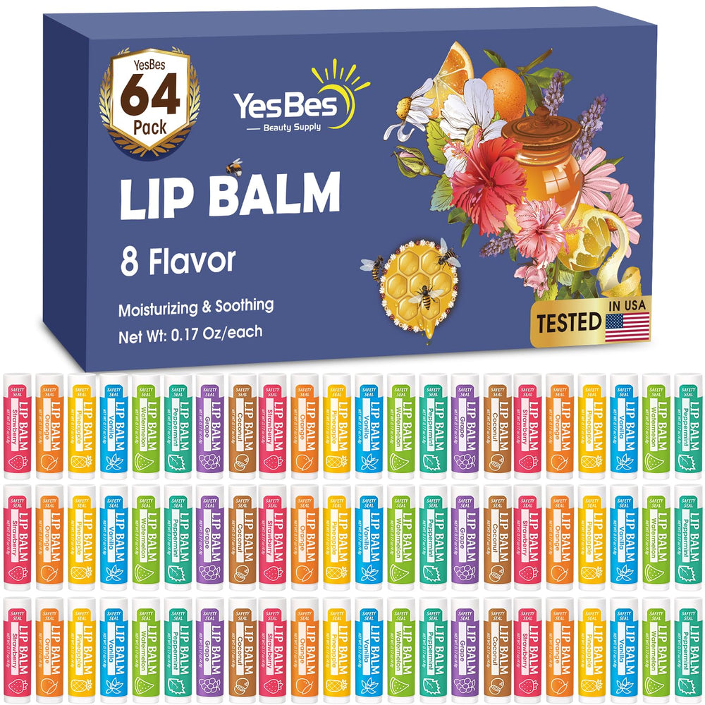 YesBes lip balm vanilla flavor tube delivering lasting hydration for dry lips