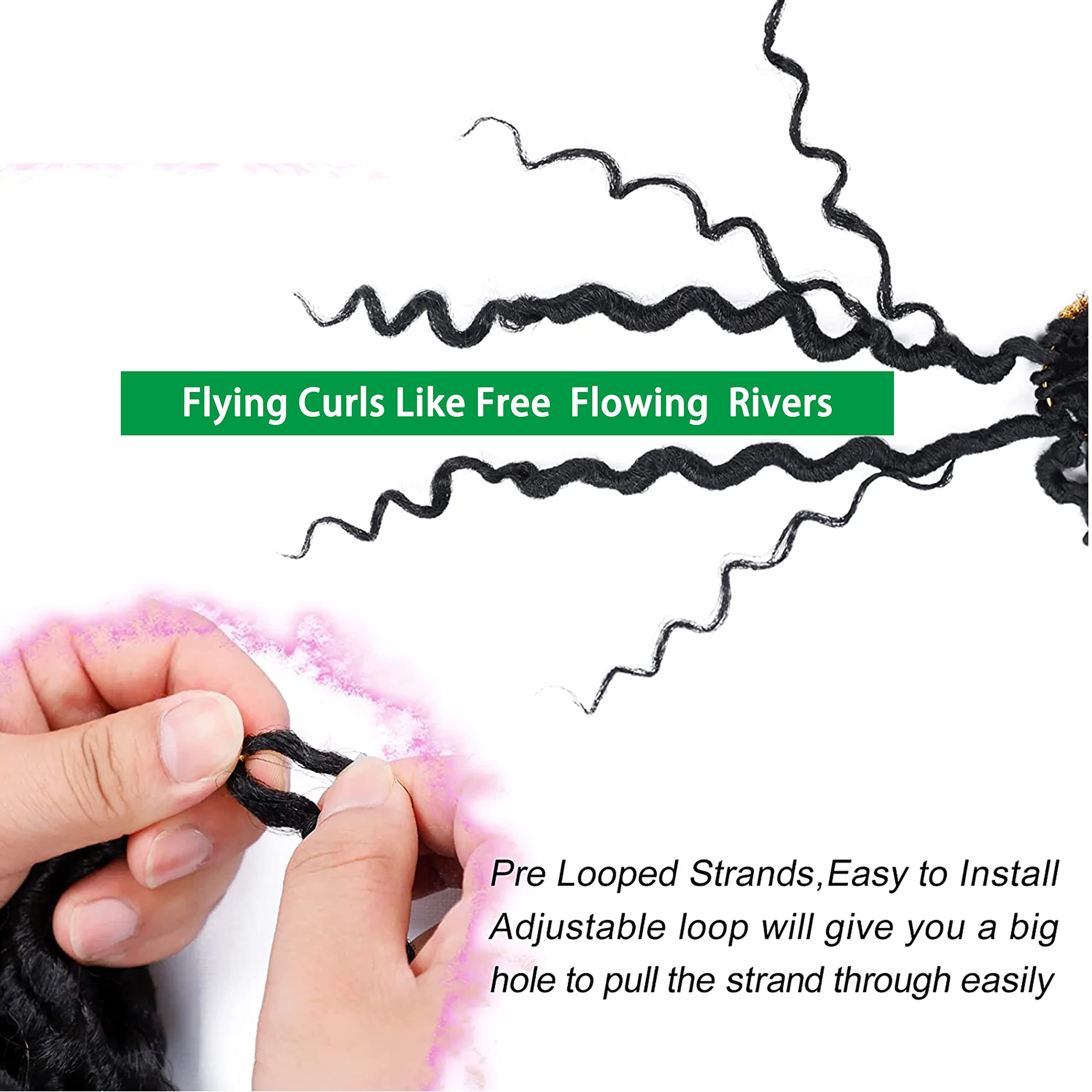 Yesego 6 packs full head coverage offers affordable protective styling options.