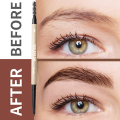 YES.EYE DO retractable design keeps your brow pencil ready without sharpening.