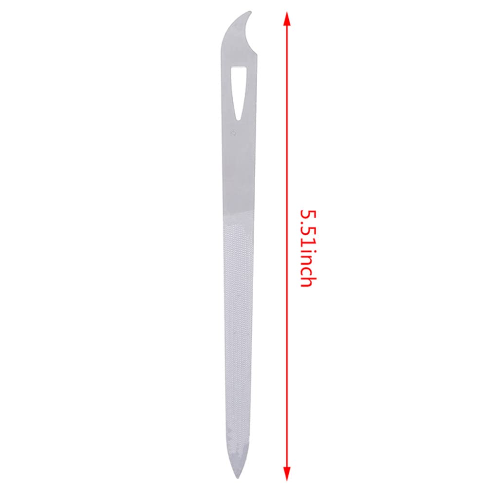 Yeshan nail file in use proves portable salon-quality tool.