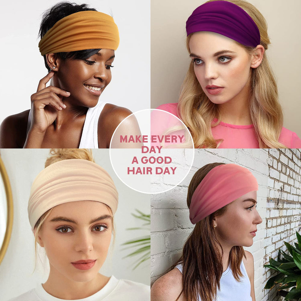 Yeshan wide headband fit-washability: easy daily wear and color retention