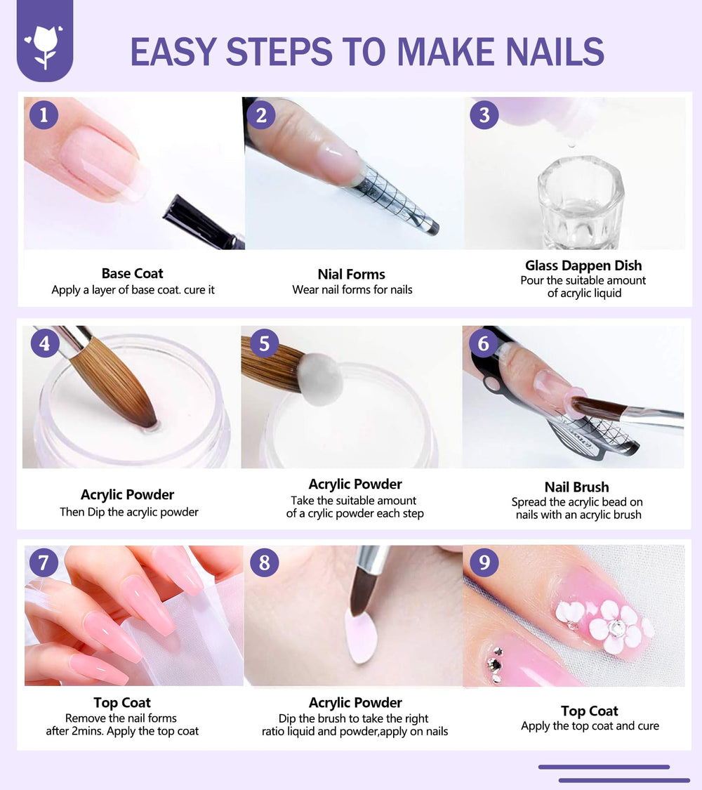 YEVYO nail art tools provide a complete starter kit for beginners