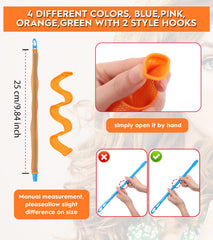 YEVYO heatless-waves-curler-dry-hair-application supports overnight drying for natural-looking waves.
