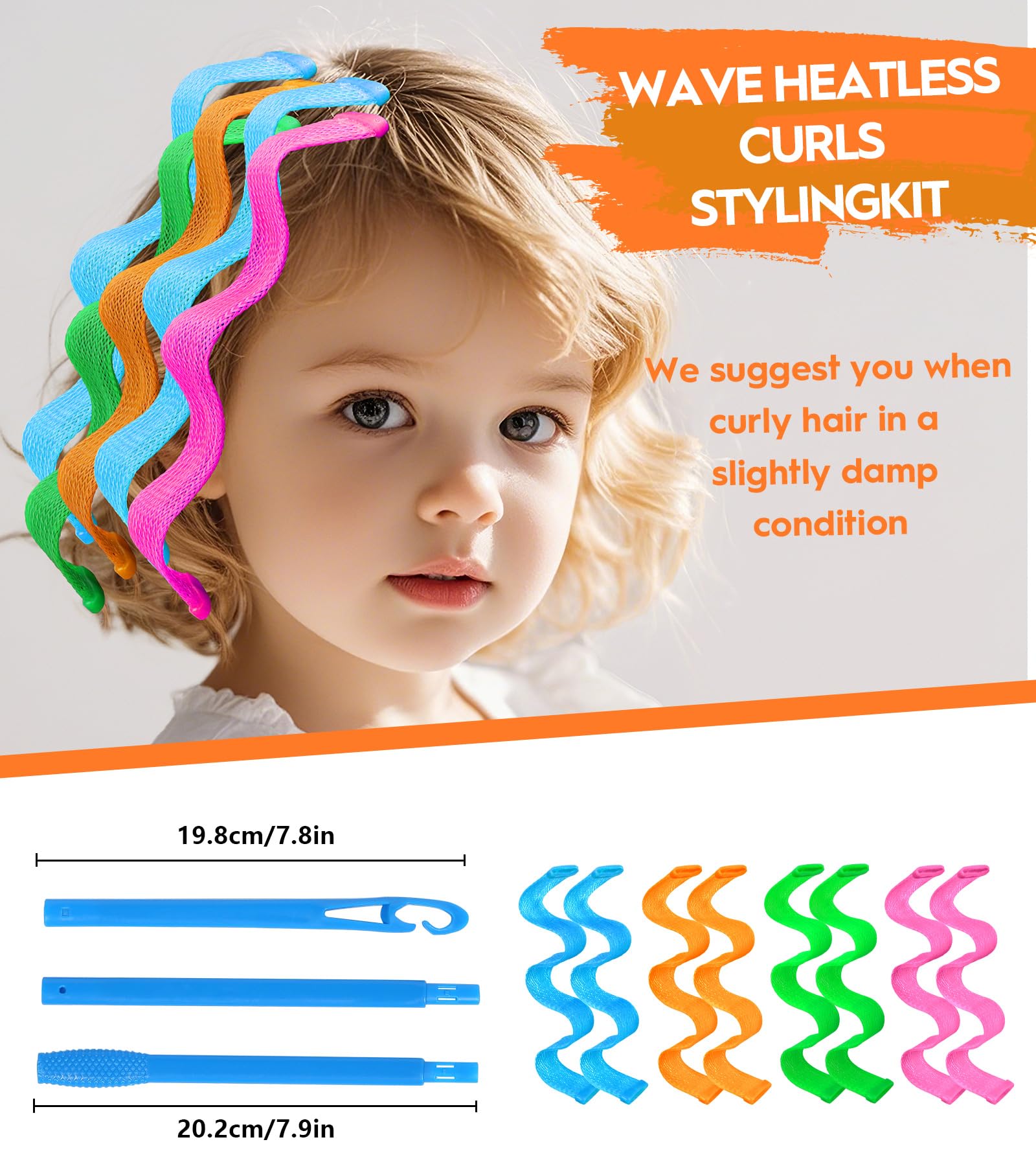 YEVYO heatless-waves-curler-packaging-open-action demonstrates simple setup and quick access.