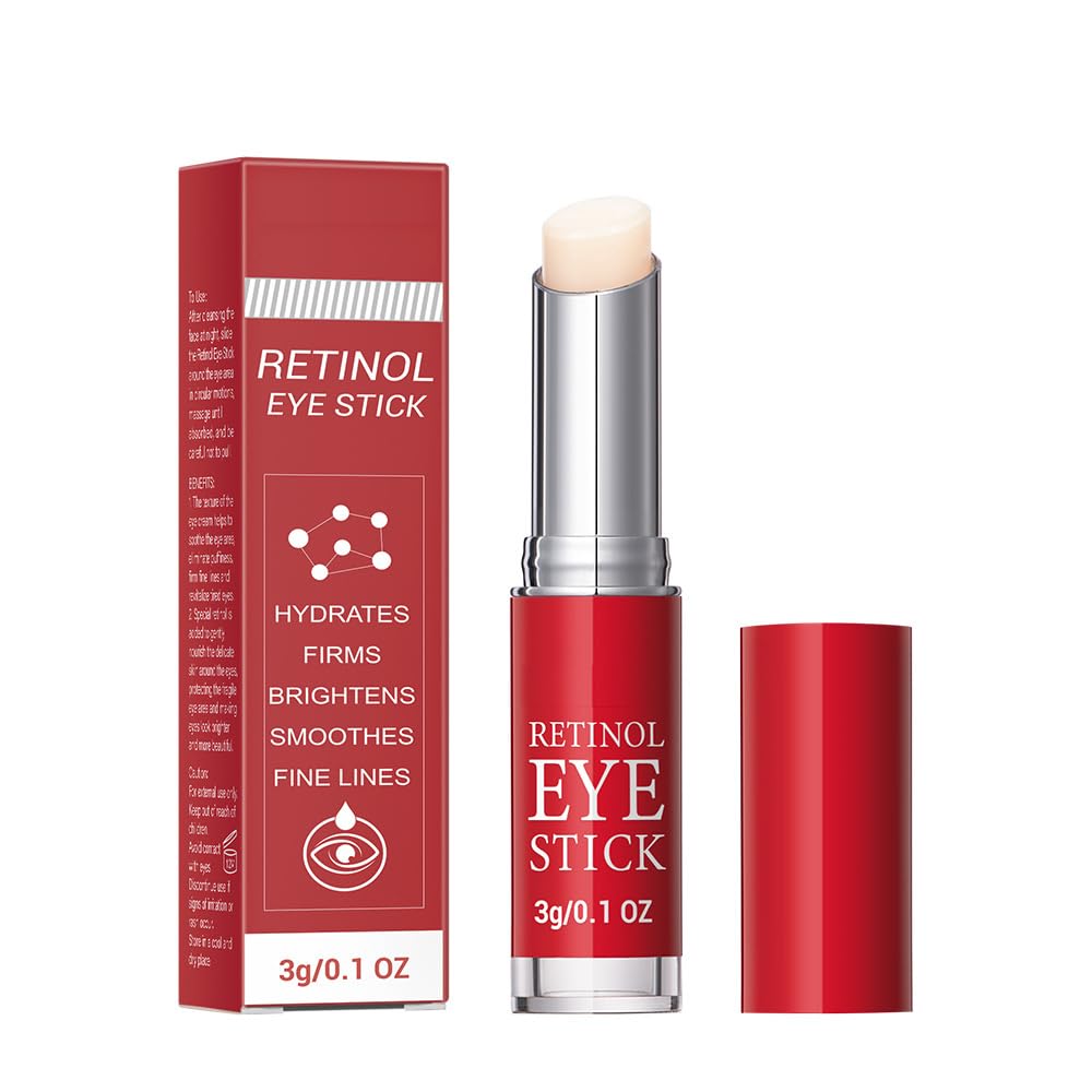Yeweian Retinol Eye Stick applying under-eye for gentle hydration and smoothing