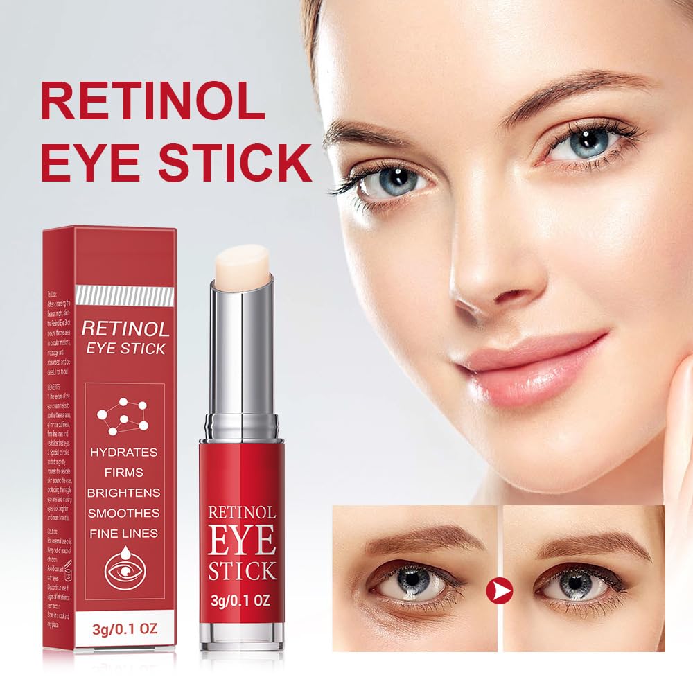 Yeweian Retinol Eye Stick close-up showing lightweight non-greasy texture ideal for mornings