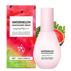 Yeweian Watermelon Niacinamide Serum bottle highlighting hydrating formula for radiant skin.