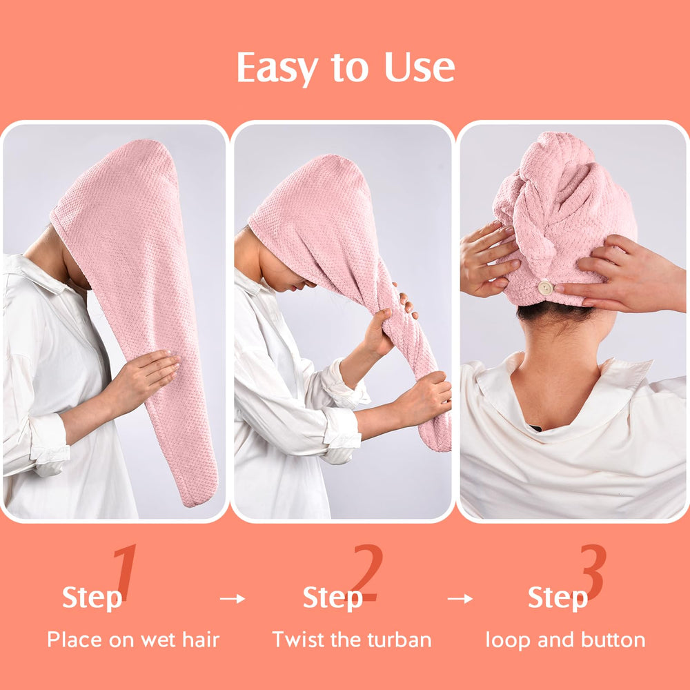 YFONG towel fits various hair lengths and is ideal for gym and travel