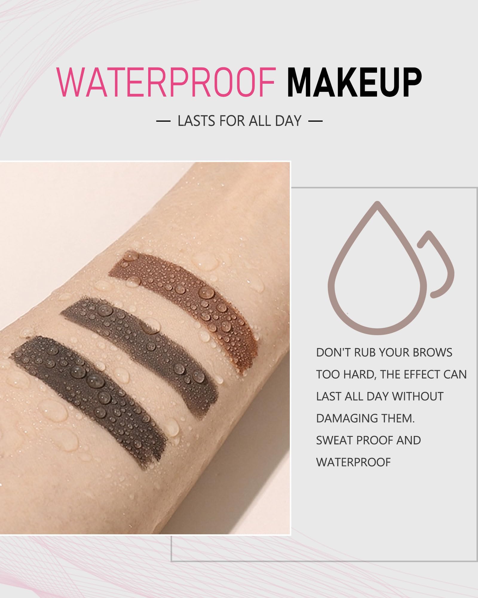 YFulfill spoolie brush blends color for a seamless, natural brow.
