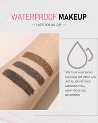 YFulfill spoolie brush blends color for a seamless, natural brow.
