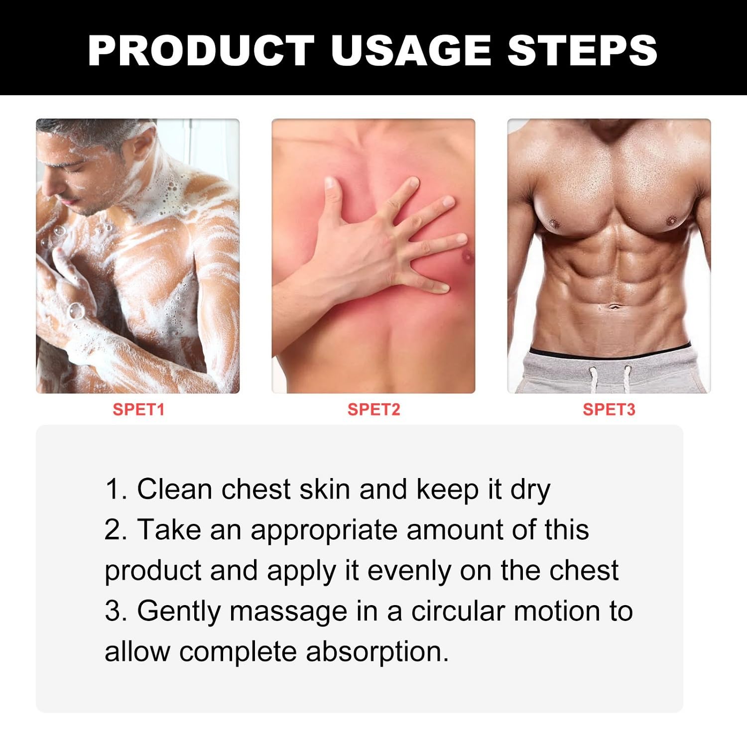 YG LianKai Men Therm Bee Venom label close-up highlights ingredients.
