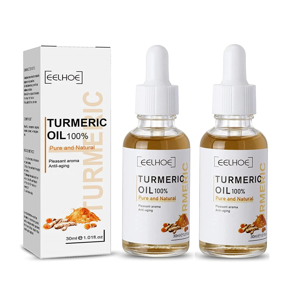 YG LianKai turmeric serum bottle (30ml) for brightening and even skin tone.