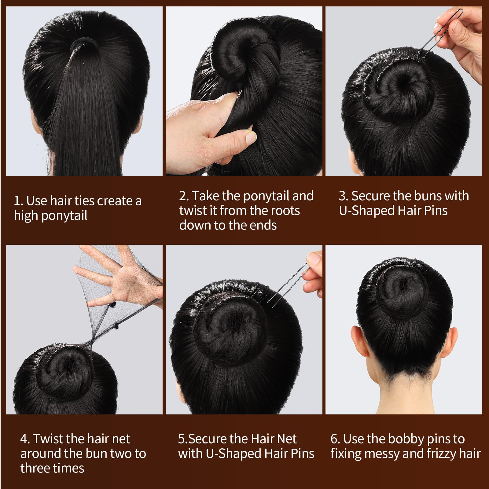 YGDZ dance bun kit ideal for competitions and performances