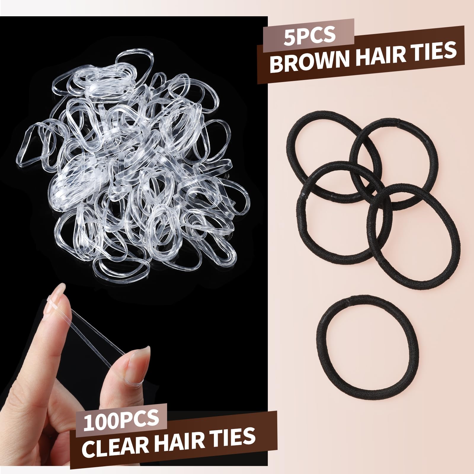 YGDZ elastic bands and hair ties keep updos secure during rehearsals