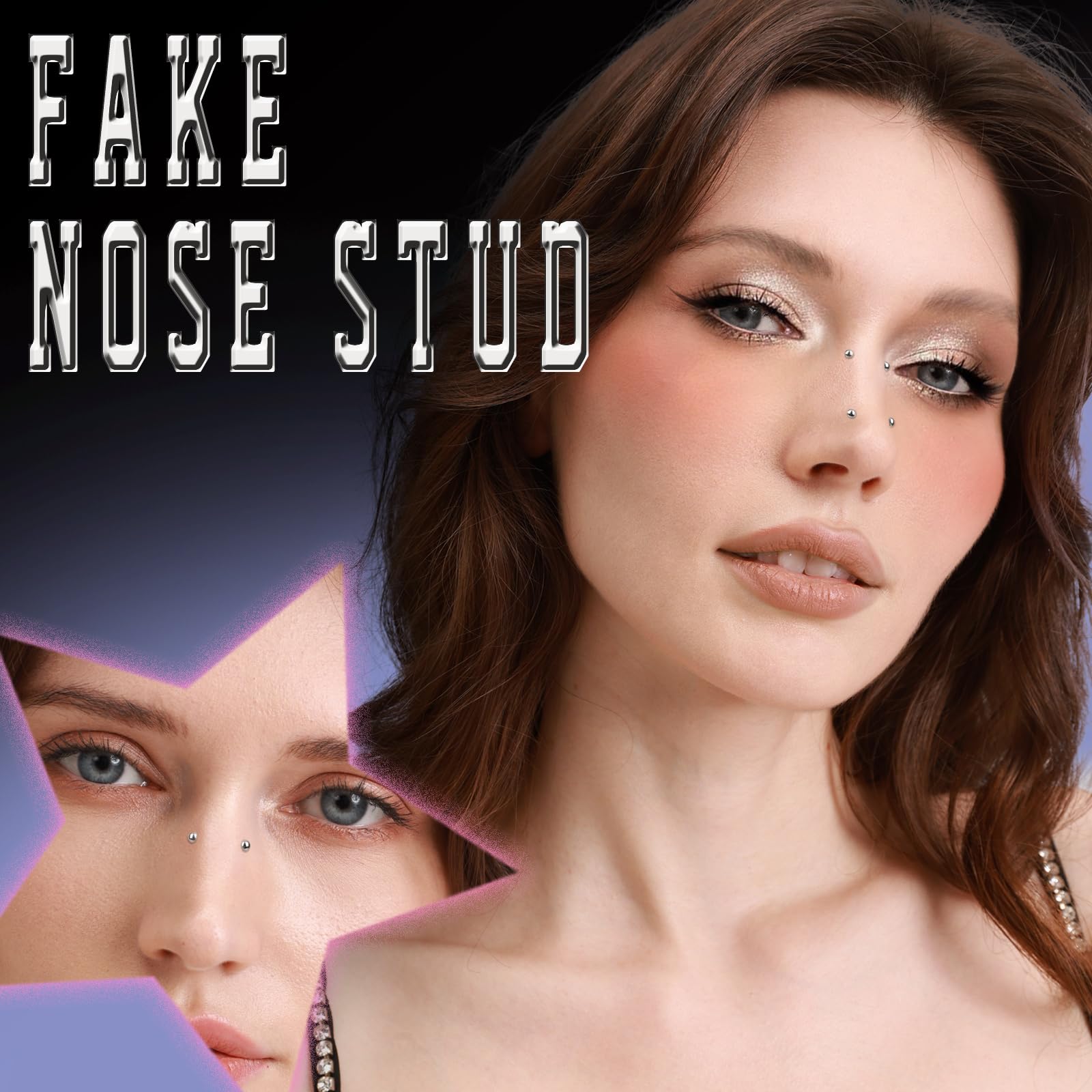 Precision tweezers included with YGDZ Face Gems for accurate placement