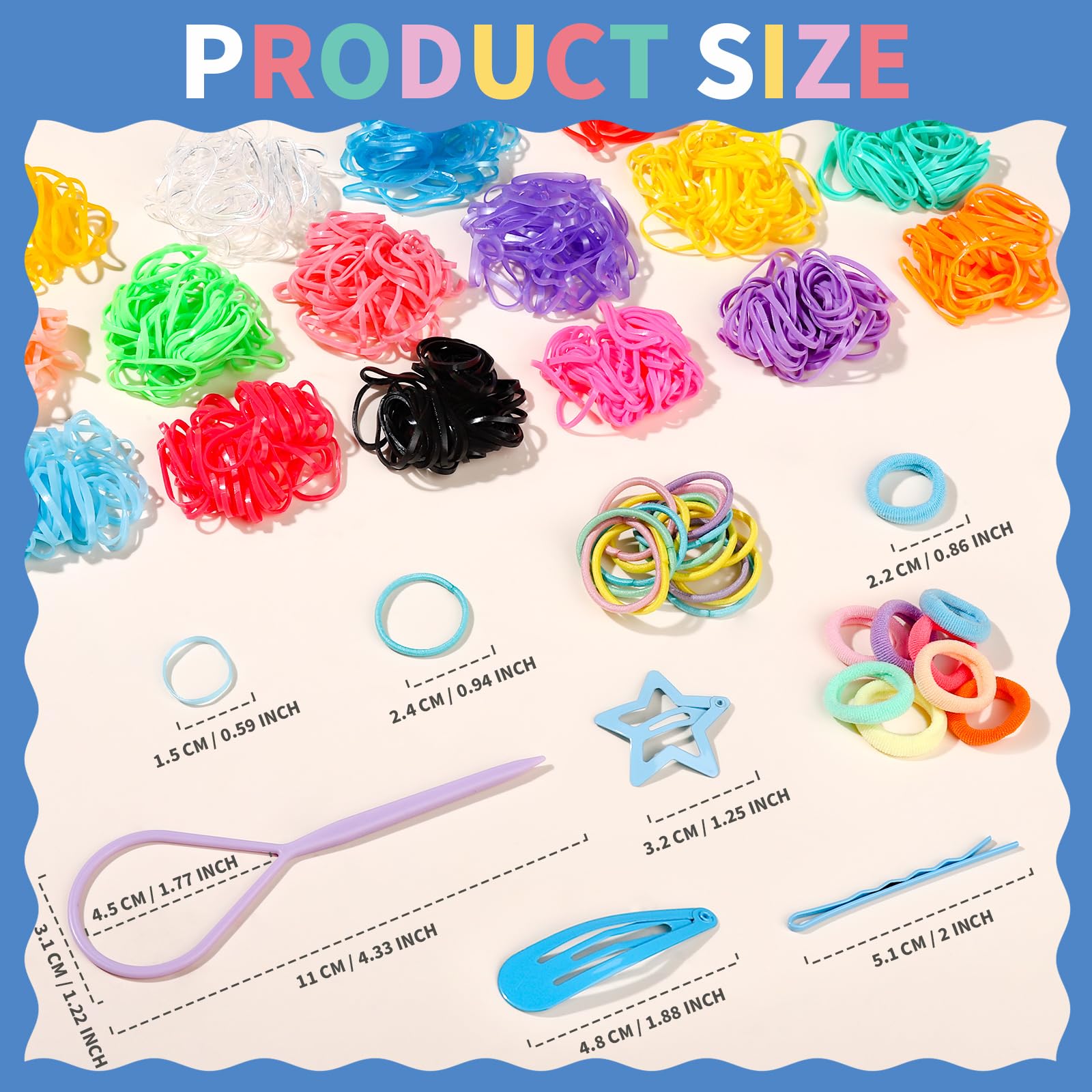 YGDZ seamless hair bands providing soft, comfortable holds during daily activities