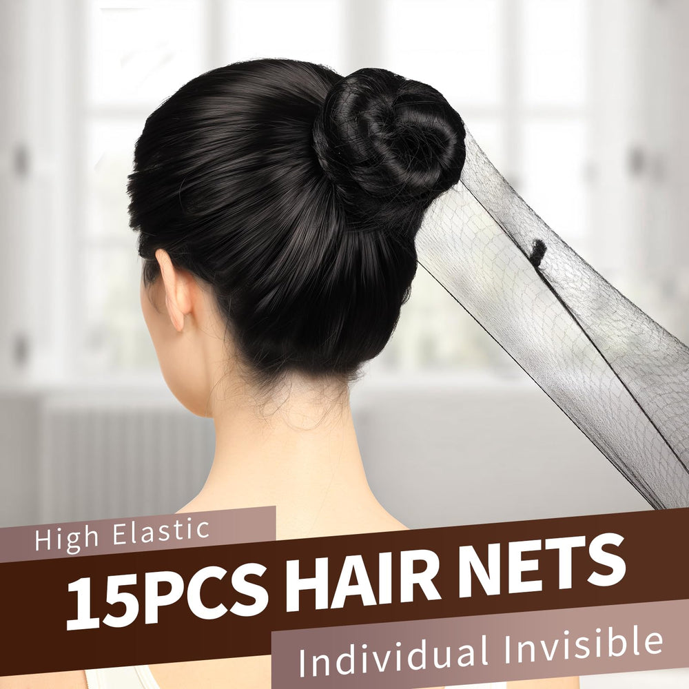 YGDZ U-pins two sizes secure various bun styles with comfortable rounded tips