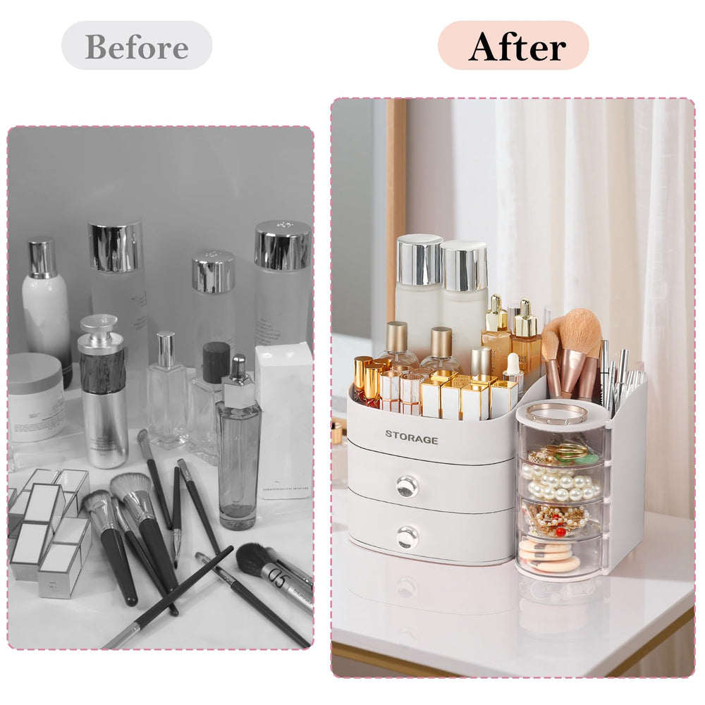 YGJT Makeup Organizer gift-ready design is perfect for thoughtful women gifts