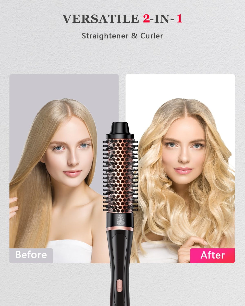 YGOVVK ceramic wand 1.25 inch for loose waves and body