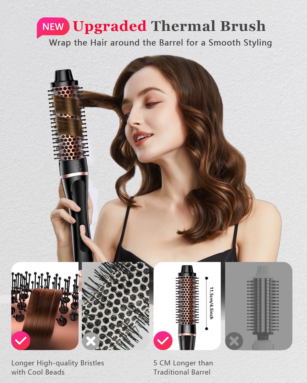 YGOVVK straightener-curler 2-in-1 for straight styles and curls