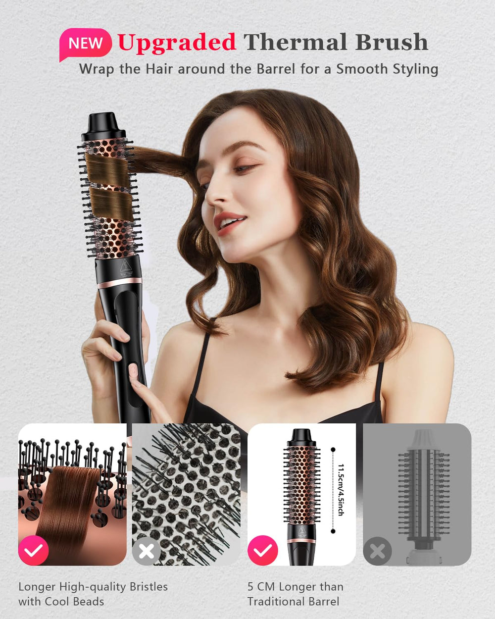 YGOVVK straightener-curler 2-in-1 for straight styles and curls