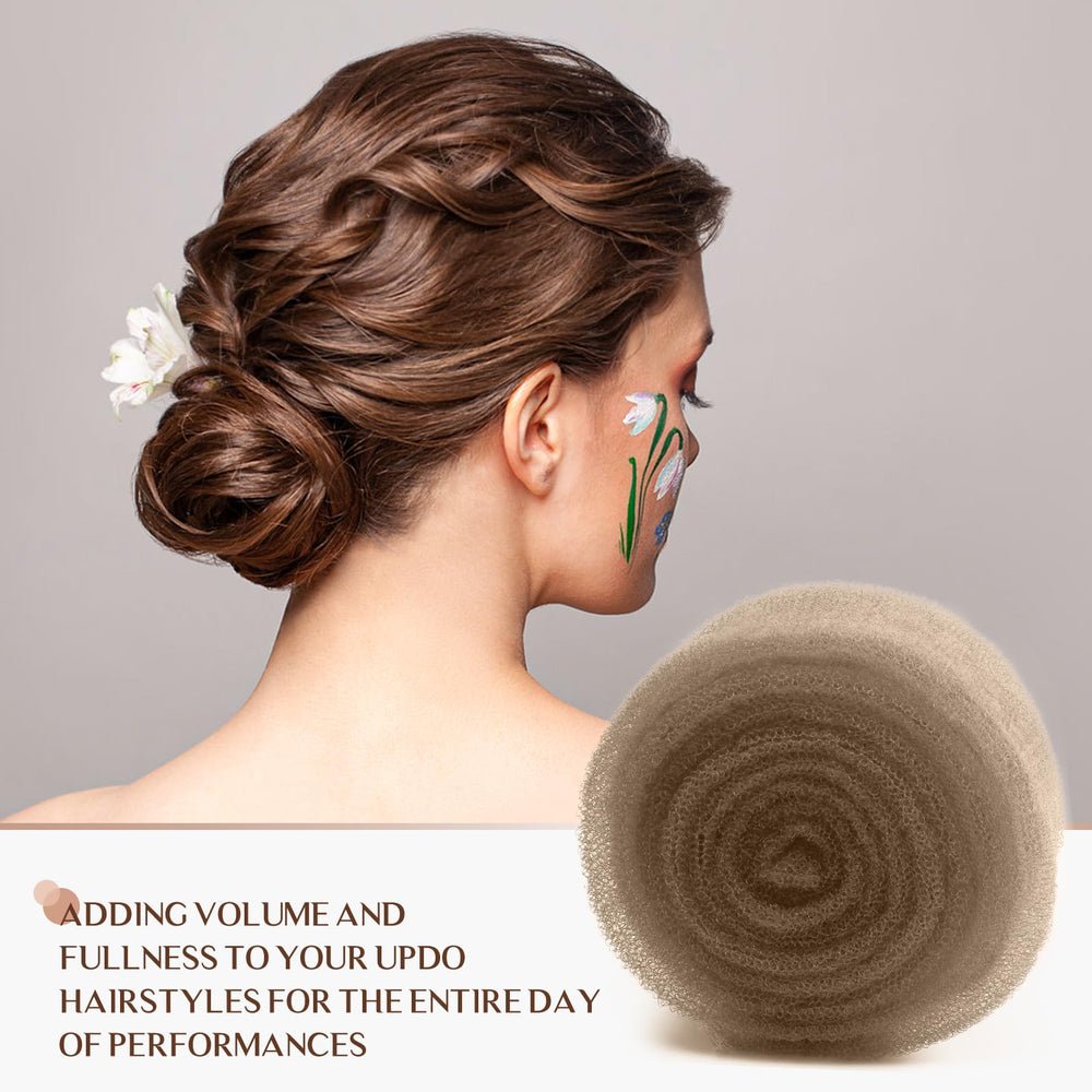 YGQQOY tan brown hair filler 5in wide by 70in long for versatile styling.