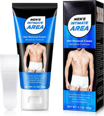 YHFGTTIO hair removal cream package for convenient intimate-area depilation.