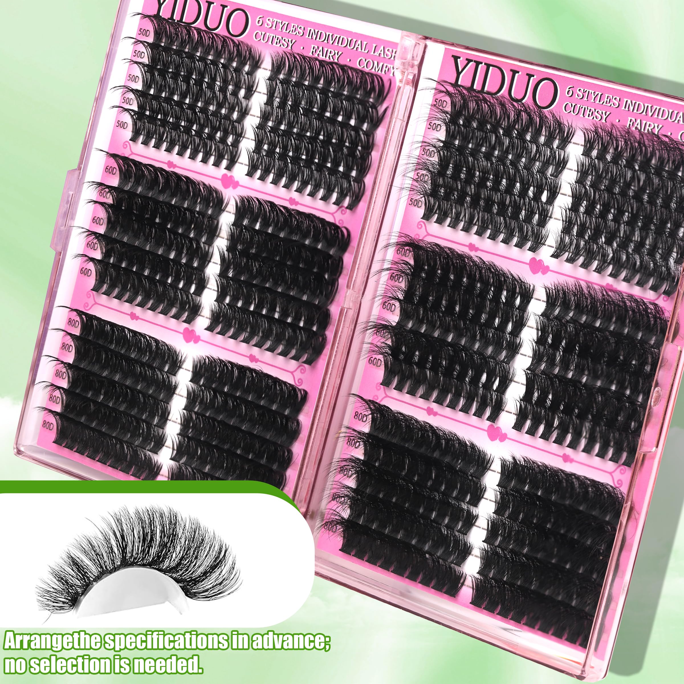 YIDUO bond-seal 10ml set for long-lasting hold on lashes